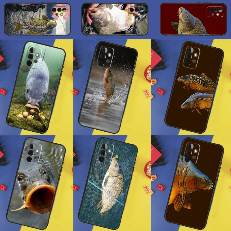 Common Carp For Samsung Galaxy A55 A35 A15 A13 A33 A53 A36 A26 A16 A54 A34 A14 A32 A52 A56 A05 A06 Case