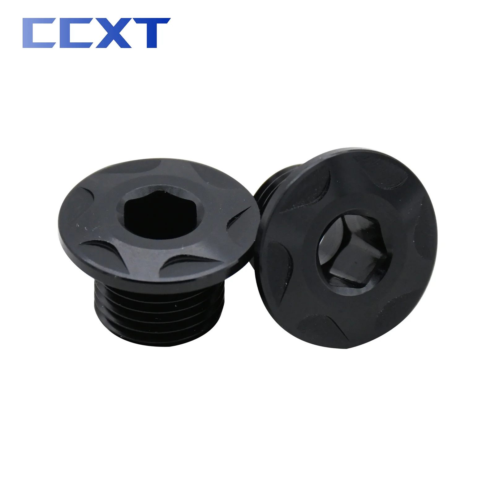 For KKE DNM Shock Absorbers CNC Aluminum Front Fork Axle Bolt Nut Cap For X260 X160 Surron Light Bee X S L1e Electric Dirt Bike