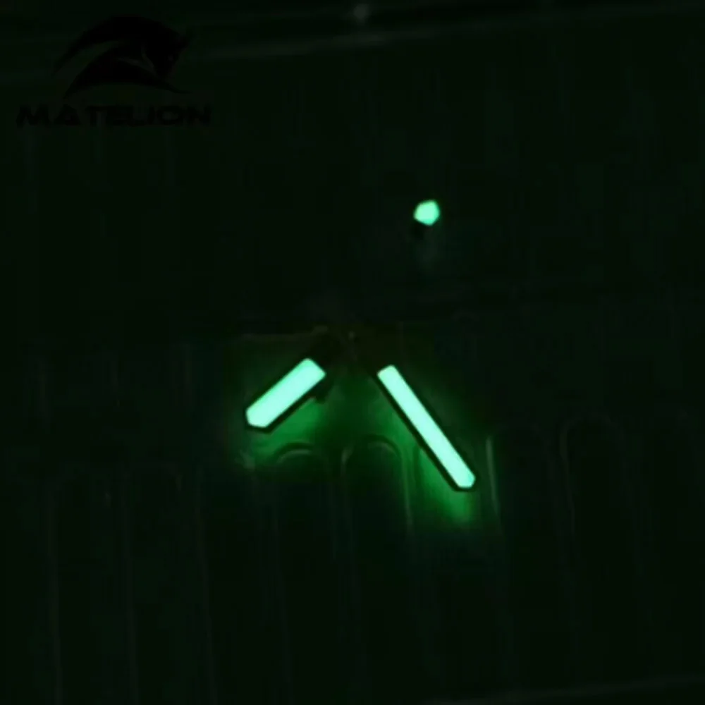 MATELION Super C3 Luminous Silver Edge Green Hand Set Fit For NH35 NH36 SKX007 009 SKX017 ETA 2824 PT5000 Watch Part Accessories