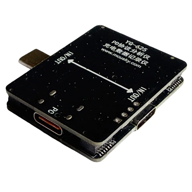 

YG-625 mobile phone charging data analytics-PD protocol analyzer-voltage and current recorder