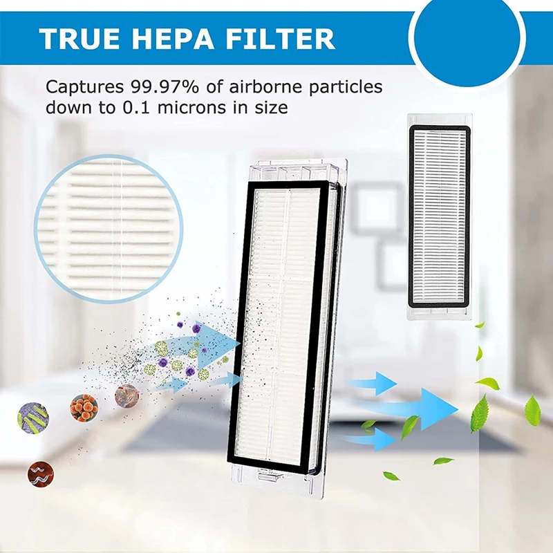 Xiaomi Roborockのスペアパーツ,メインサイドブラシ,HEPAフィルター,Mops,s4,s5,s6,e4,e20,e25,e35,s50