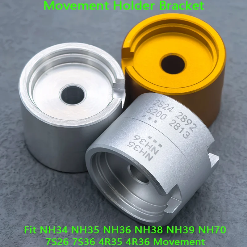 

Mod NH35 NH36 Watch Movement Holder Bracket Fits NH35 NH36 4R 6R 7S 8215 2824 2836 Movement SKX007 Base Repair Assembly Tools