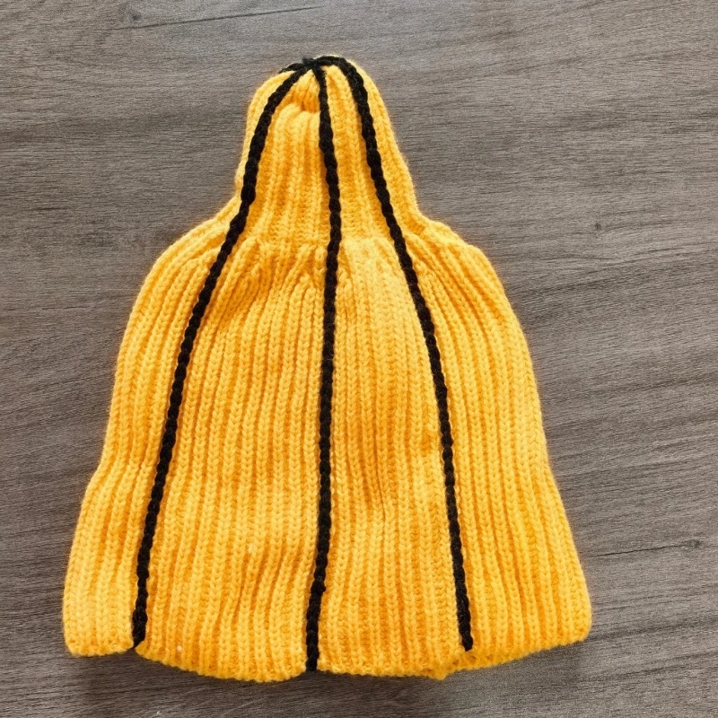 Knitted Banana Balaclava Mask For Adults Teens Winter Fun Costume Event view 4