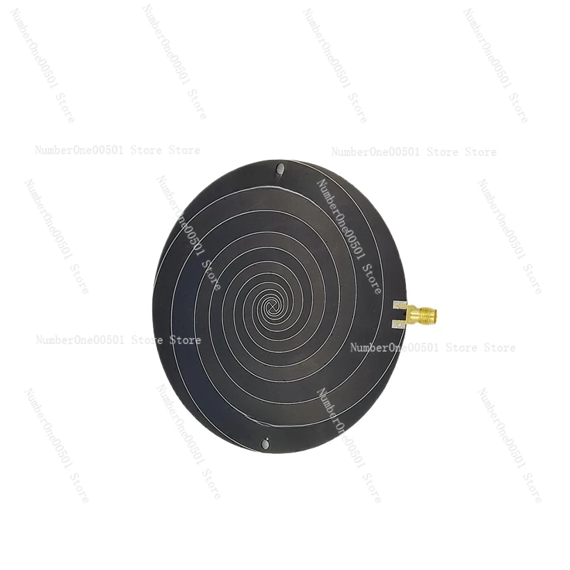 Ultra Wideband 0.51-10GHz Circularly Polarized Antenna, Equiangular Spiral Antenna, Left and Right Circularly Polarized