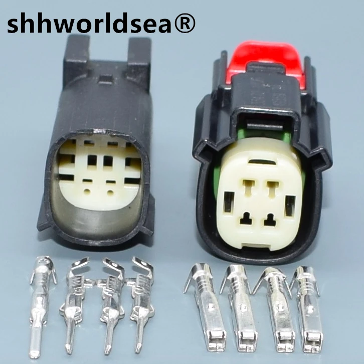 shhworldsea 4 Pin 2.2mm male or female 33472-4001 33482-4001 Molex MX150 Female Male Oxygen sensor Auto Connector