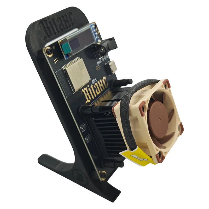 صامت Bitaxe Gamma 601 Solo Miner 1.2TH/S 18W NF-A4X20 Super Fan Sha256 Bitcoin ASIC Miner من Antminer S21 Pro