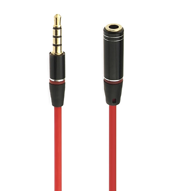 3.5mm Male To Female Stereo Audio Cable Extension Lossless Audio Auxiliary Headphones Aux Cable For