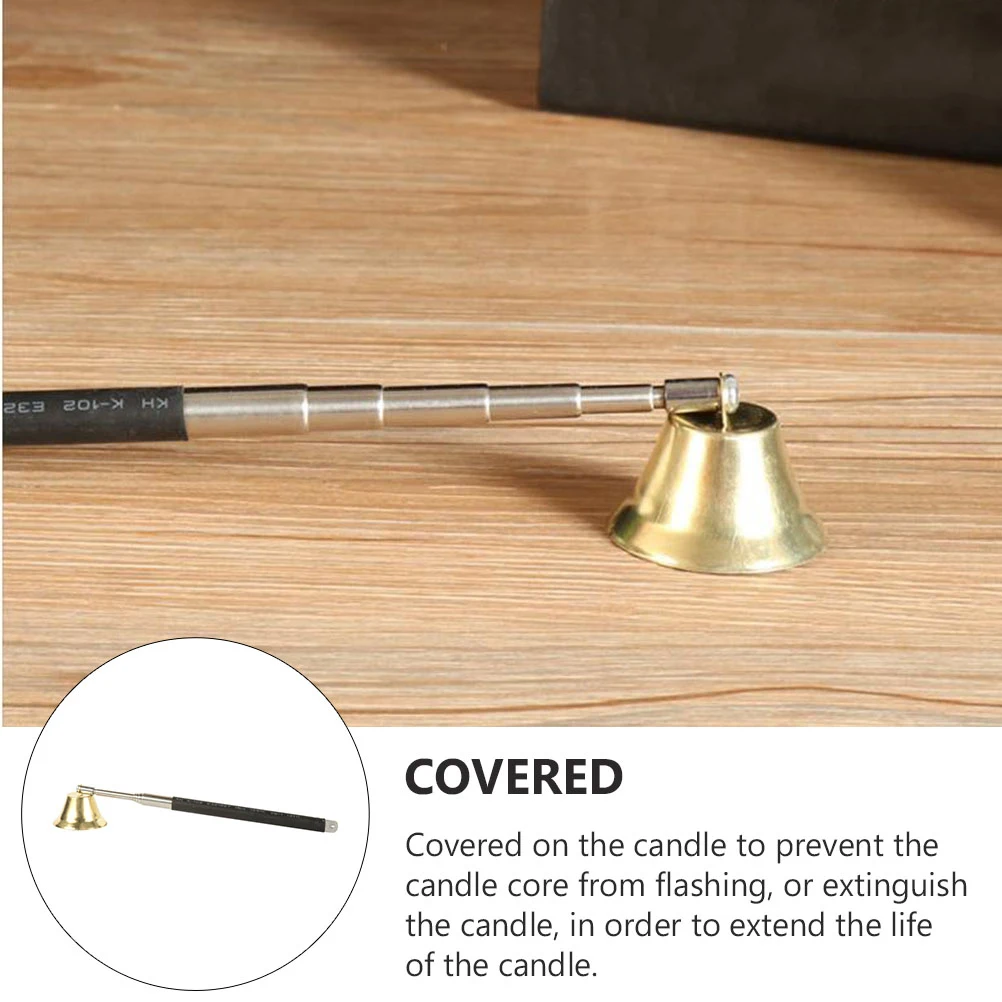 1 قطعة طفاية 17-68 سنتيمتر مقبض طويل سبائك مرنة المطهو لرائحة الروائح المعطرة جرة الشاي ضوء الشموع أداة النار