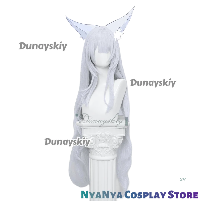 Shinano Kimono Cosplay disfraz Game Azur Lane Dress Wig Fox Ear Prop For Full Set Accessories Halloween Party Girl Carnival Suit
