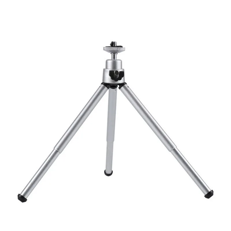 Universal Mini Table Tripod for iPhone Mobile Phone Small Digital SLR Camera Holder Telescopic  2 Section Flexible Stand