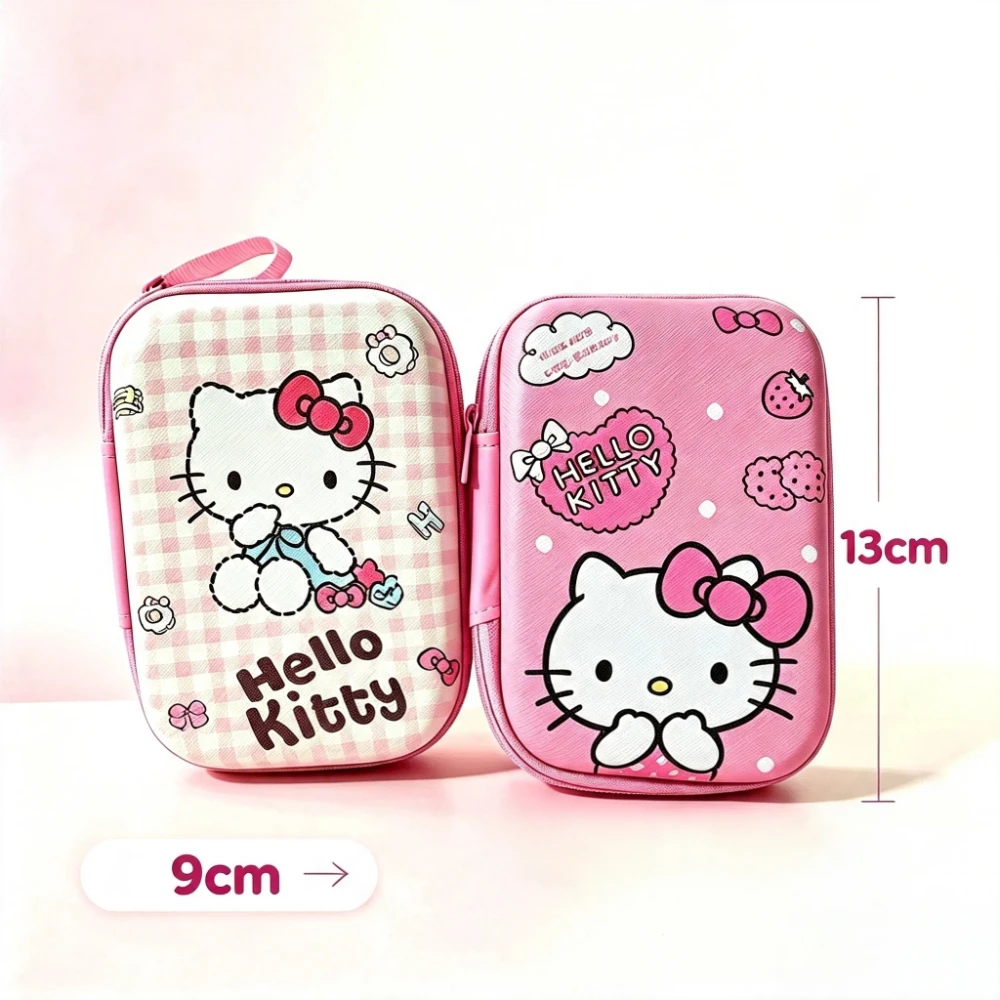 Hello Kitty Kawaii Multi-Style Storage Set: Makeup Bag, Stationery Pen Pouch, Portable Organizer Box, Women's Birthday Gift - view 5