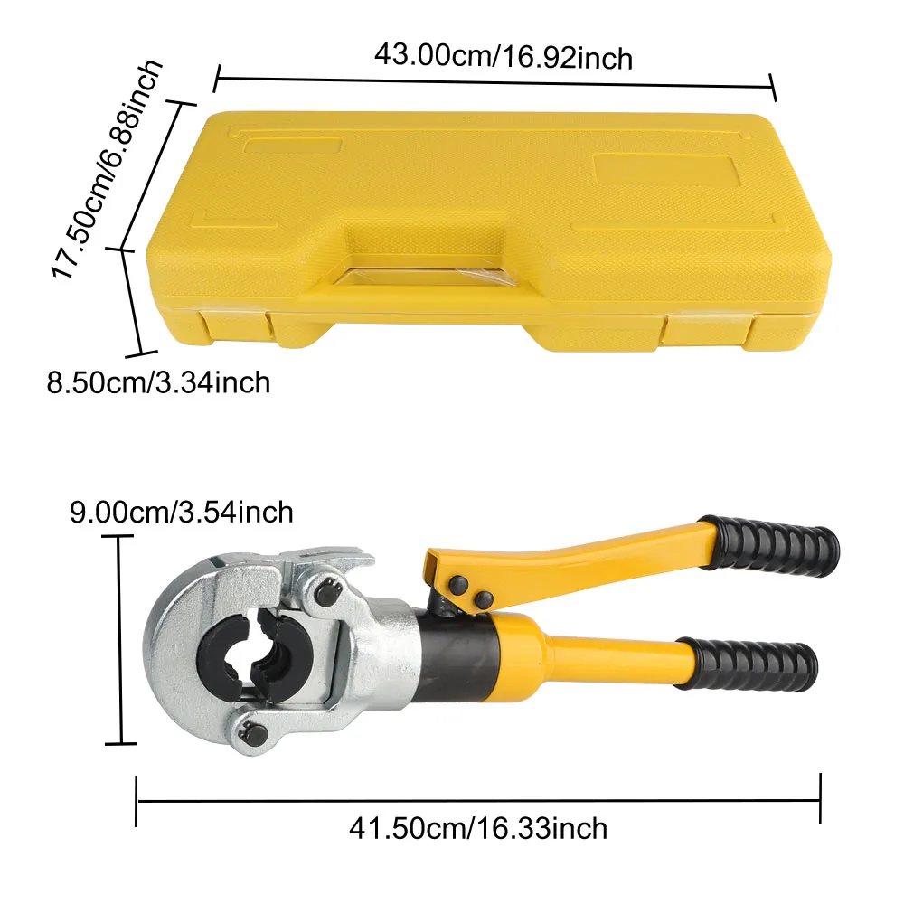 Manuelle Hydraulische Zange YQK70 Universal Elektrische Kabel Kupfer Klemm Reparatur Kit Rohr Rohr Crimpen Garage Werkzeug Auto Zubehör