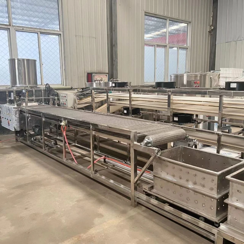 

Air pressure double peeling tofu skin machine automatic pressing imitation manual bean skin forming machine