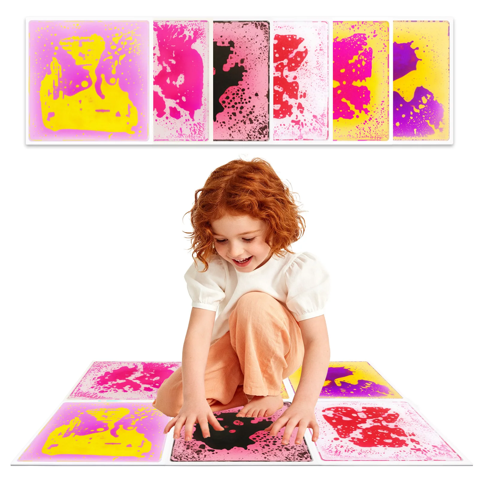 Visual Sensory Toys Sensory Walking Pads Kids Interesting Visual Walking Pads For Children Sensory Perception Game