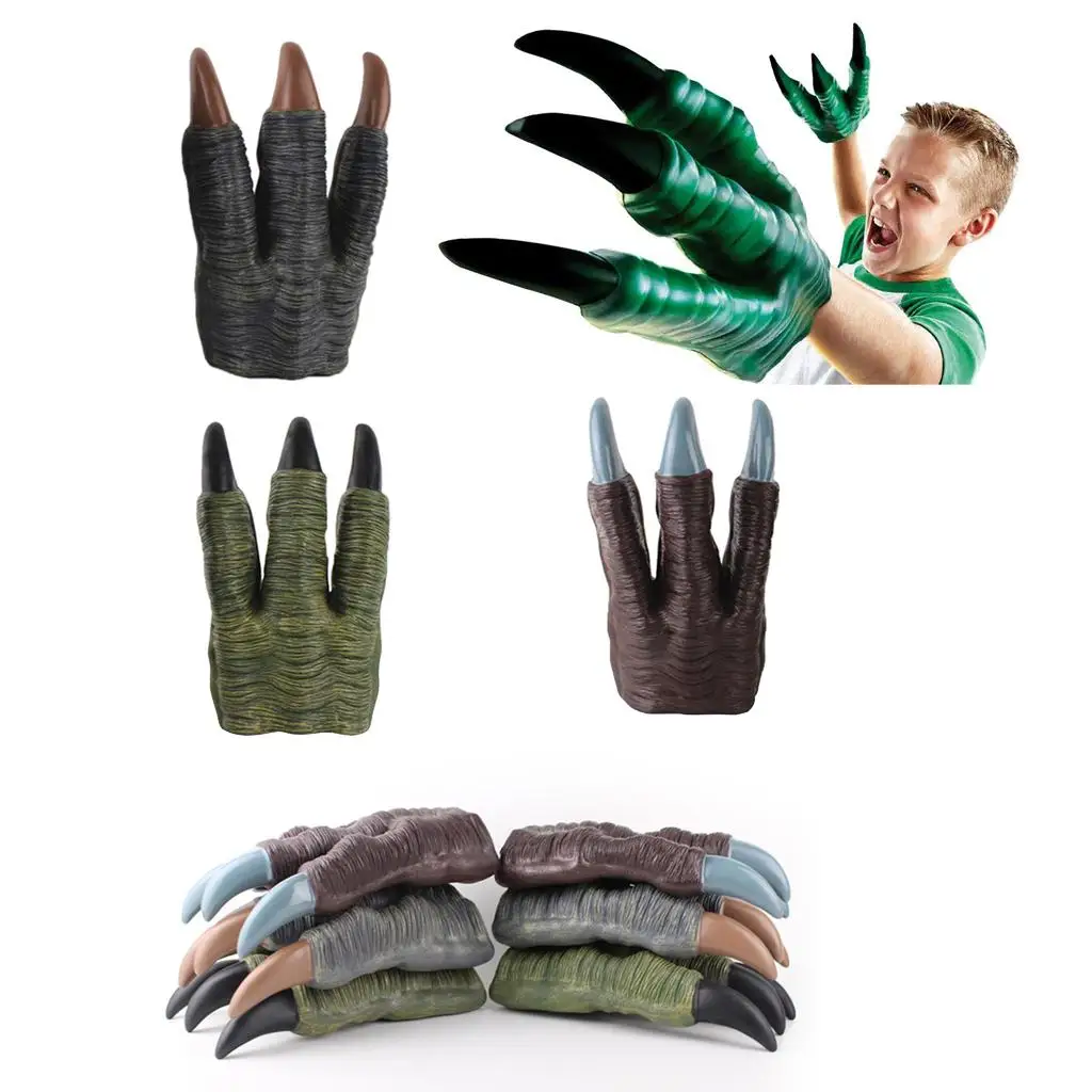 Marioneta de mano suave de plástico realista tiranosaurio Rex dinosaurio Cosplay Prop juguetes