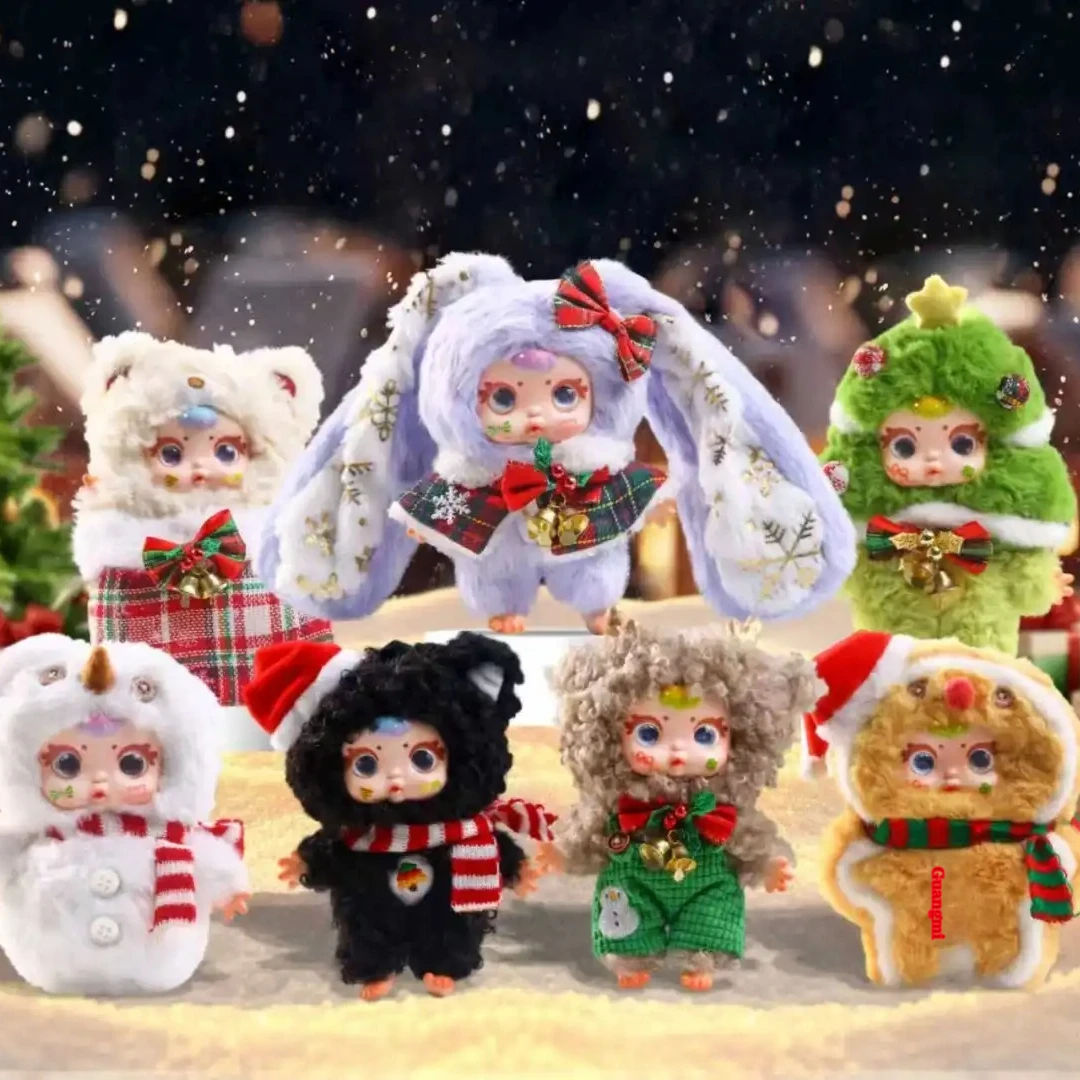 جديد MMILKCANDY الحليب الحلوى عيد الميلاد سلسلة أفخم صندوق أعمى المفاتيح Kawaii الكرتون صندوق غامض لطيف هدية الكريسماس لعبة عصرية