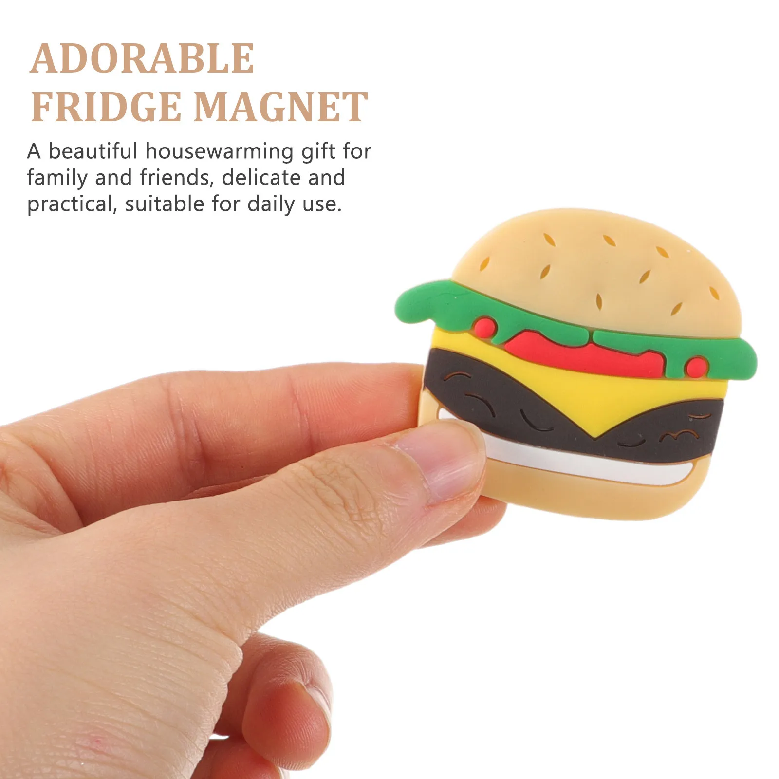 

10Pcs Creative Fridge Magnets Cute Food Design Decorative Refrigerator Locker Magnet Kitchen Decoration Food Magnets