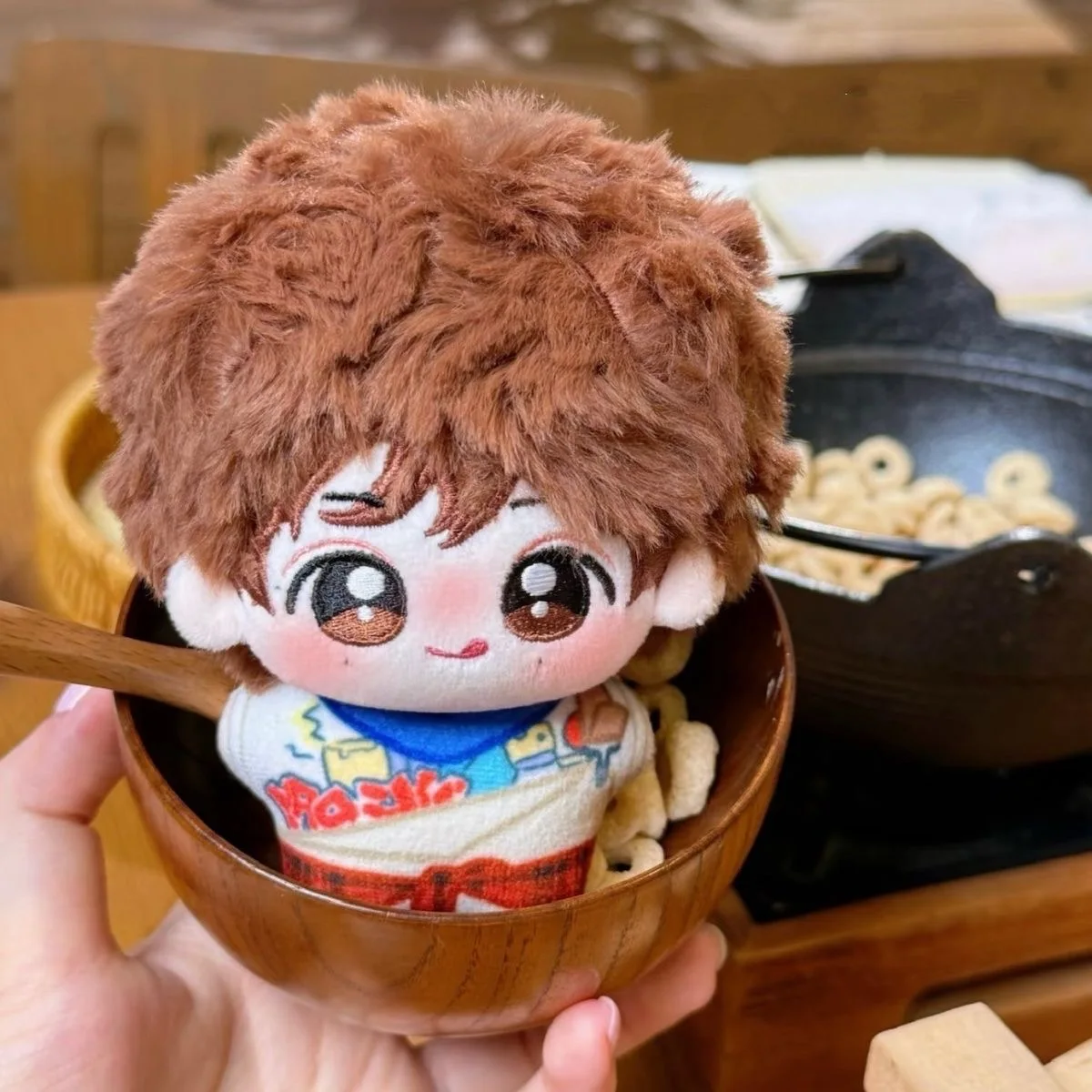 Ziyu косплей атрибут 10 см с принтом орехов, тело морской звезды, супер милая кукла с большой головой, хлопковая кукла