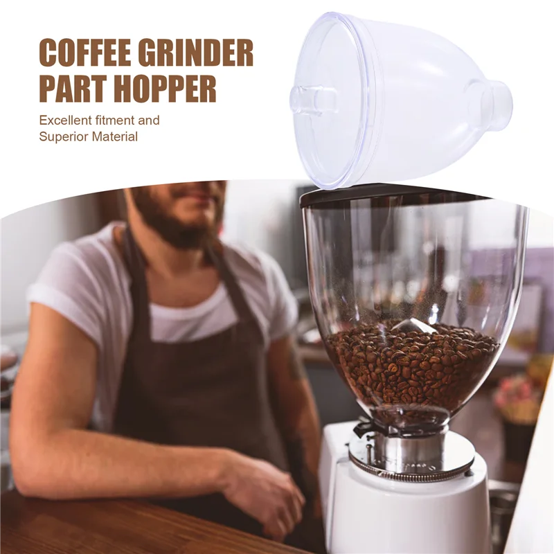 A01V-Smerigliatrice per caffè Tramoggia per macchina Xeoleo N600, funzione di prevenzione di salto, scatola per chicchi di caffè, contenitore per chicchi di caffè smerigliatrice