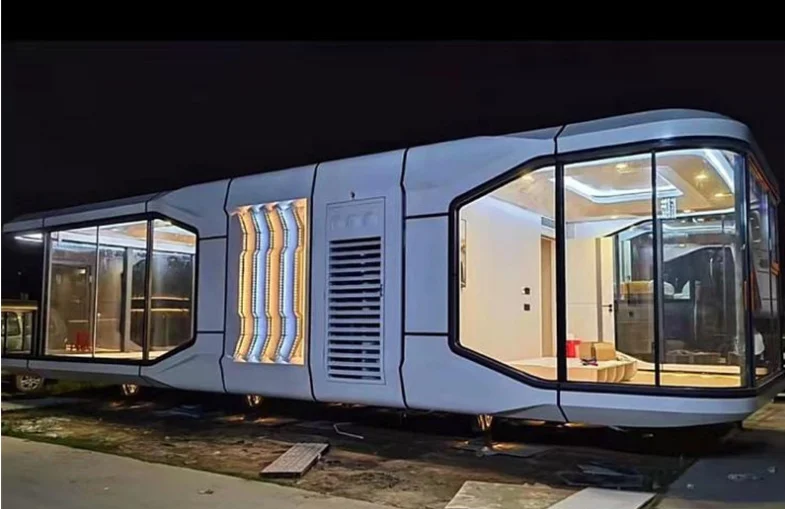 Mobile Container Prefab Houses 3 Bedrooms Luxury hotel/ IOT Container HousesVilla  Ready for Living