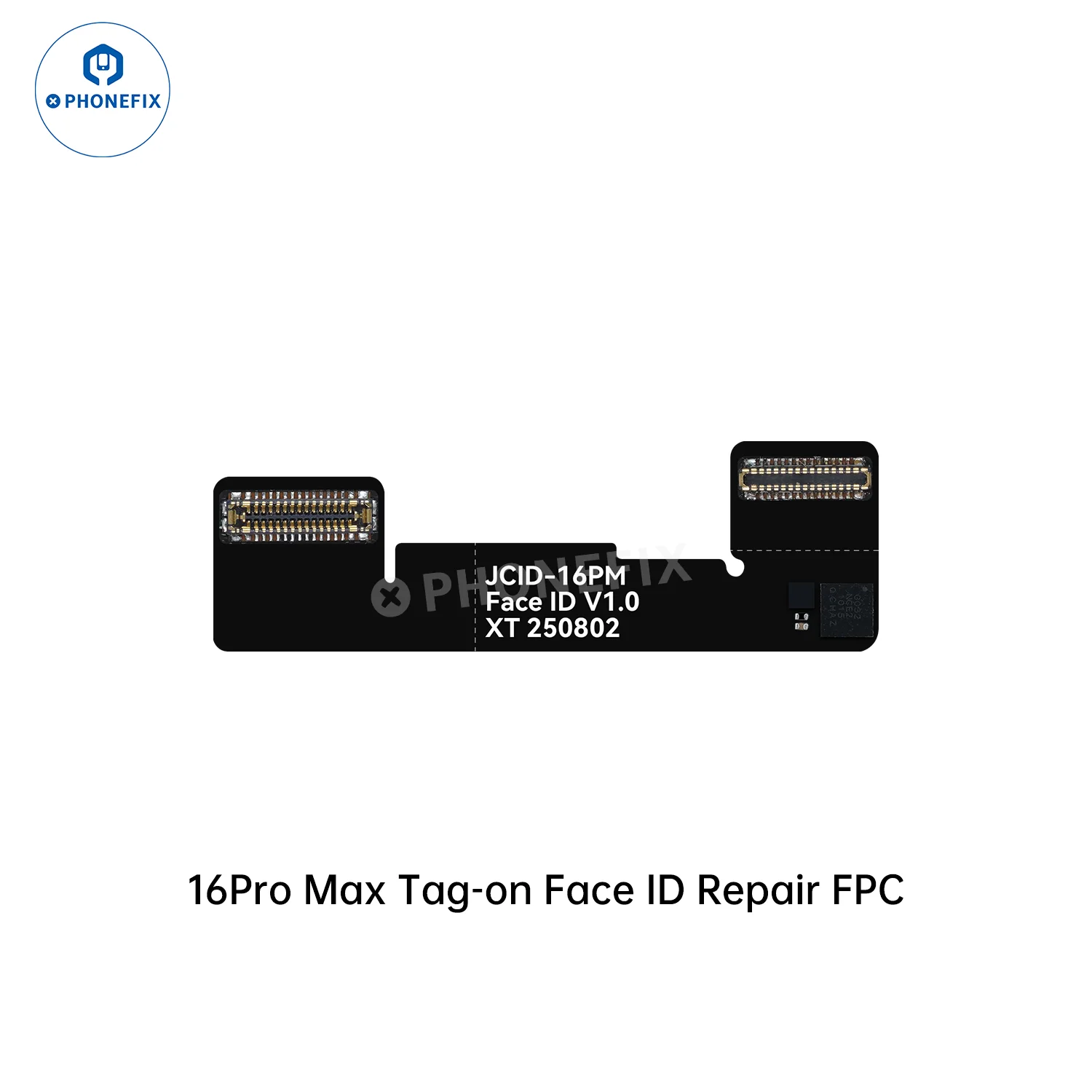 فلاتة فيس آيدي (بدون رفع الكريستالة) للأيفون 16 Pro Max – إصلاح آمن (Non-removal Tag-on) 6