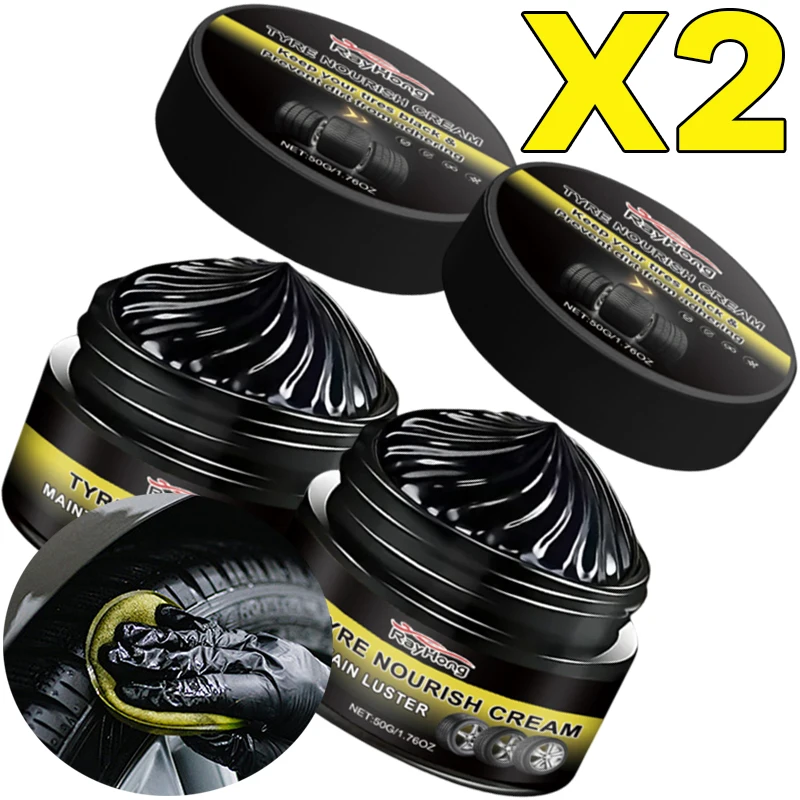 Cera de recauchutagem de pneus de carro, proteção de longa duração contra sujeira, envelhecimento de pneus, polimento de poeira, creme iluminador, limpador de carro