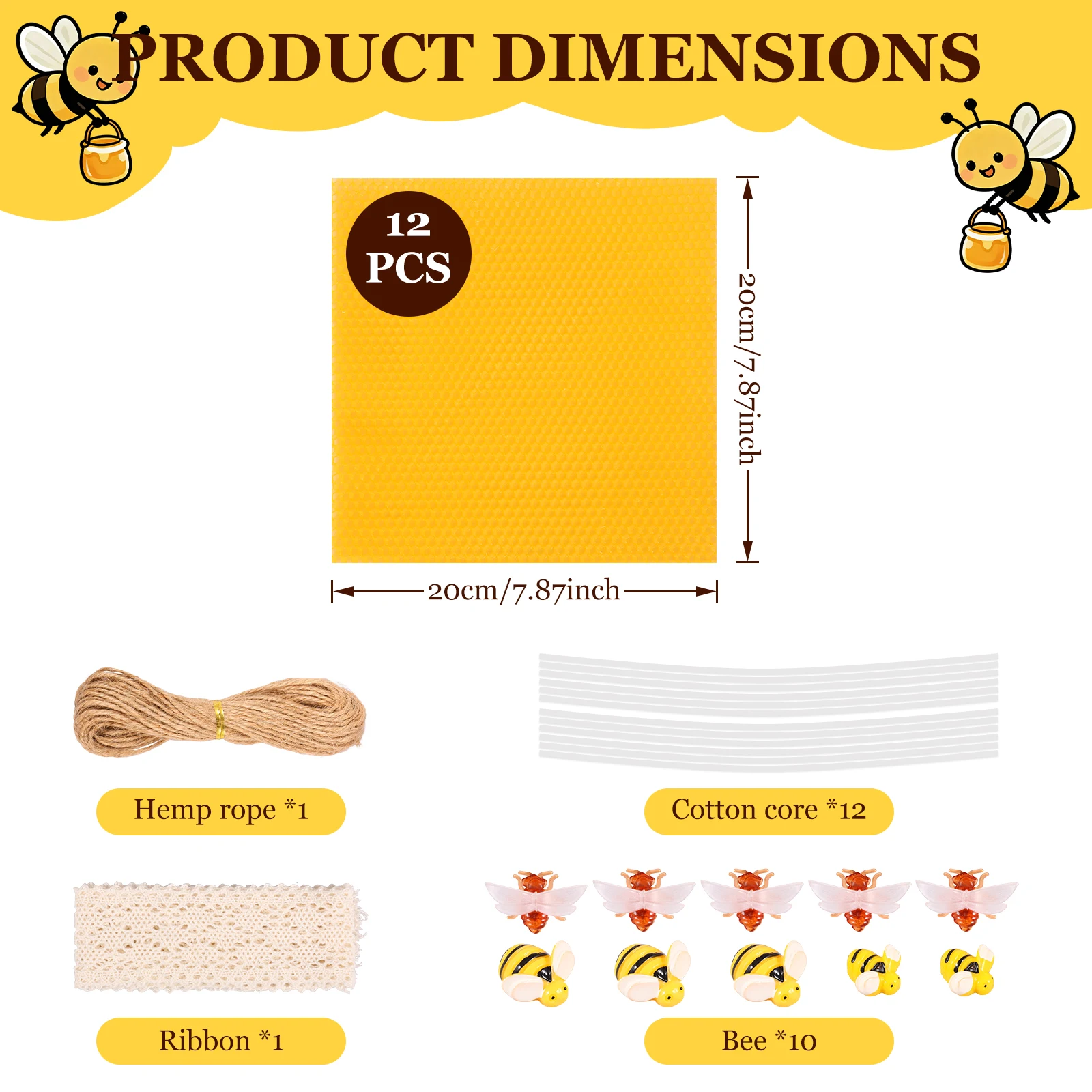 Kit de Fabricação de Velas de - Beeswax Sheet Roll avaliação e preço