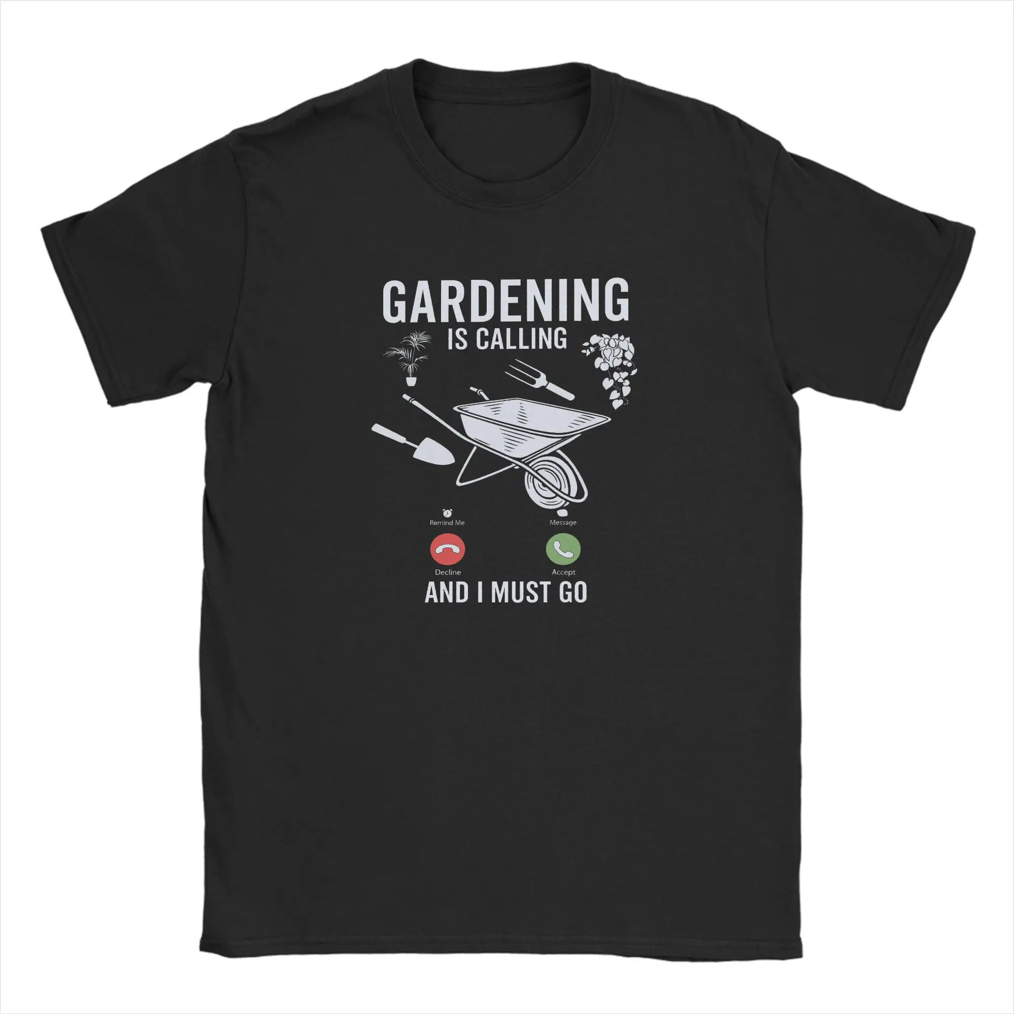 

G-Grow a G-Garden Cotton T-Shirt For Men's Summer Vintage T Shirts Crew Neck Hipster Tees Big Size Custom Logo Clothes