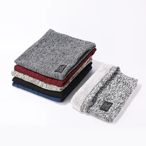 Winter neck polain scarf for men and women, elegant tie-dye and wool lining for skiing and outdoor walks 10 Main Sales Women's Winter Cachecol - №6