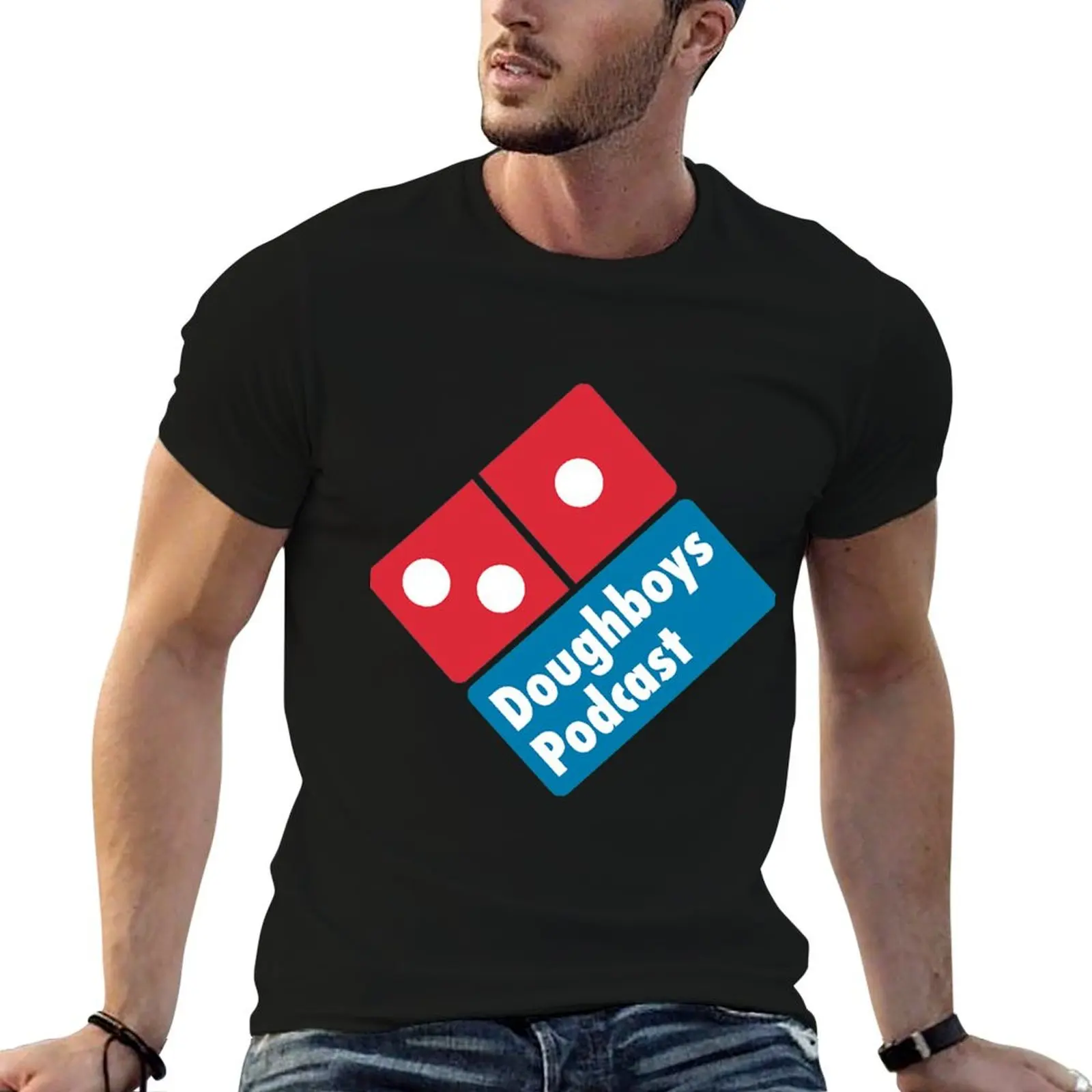 Doughboys Dominos T-Shirt Plus Size Short Sleeve T-Shirt