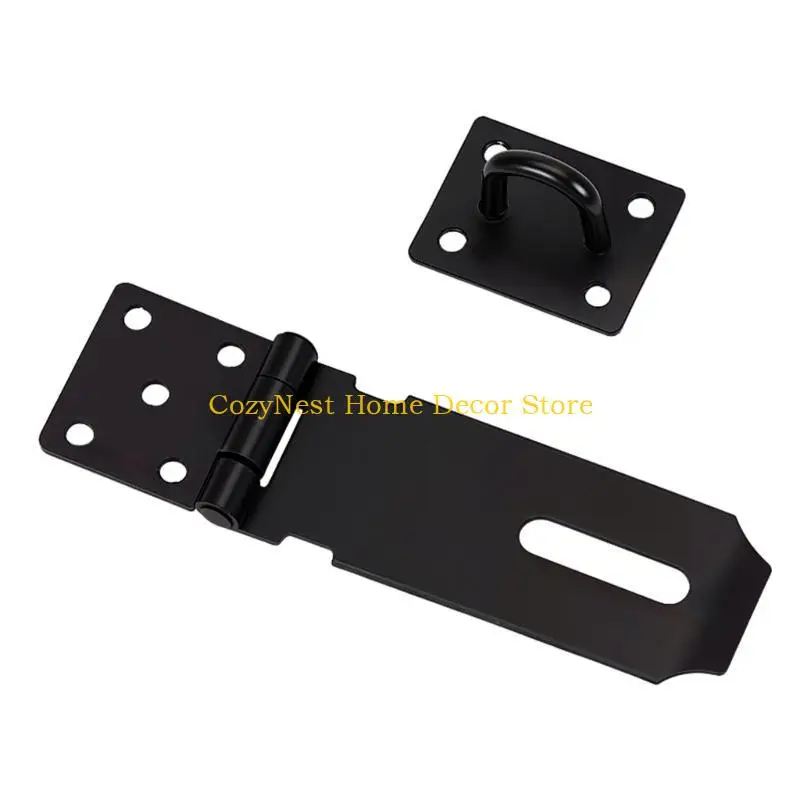 92MF Not Theft Foldable Door Lock Reinforced Steel Latches Secure Home Installation Easy Mounting for Enhances Door Security