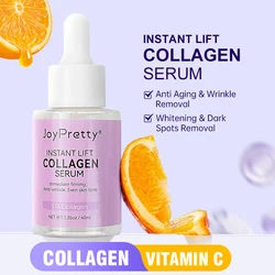 Collagen Serum Anti Wrinkle Aging Face Lift Firm Skin Care Moisturising Smooth Fine Lines Vitamin C Facial Serum Cosmetics