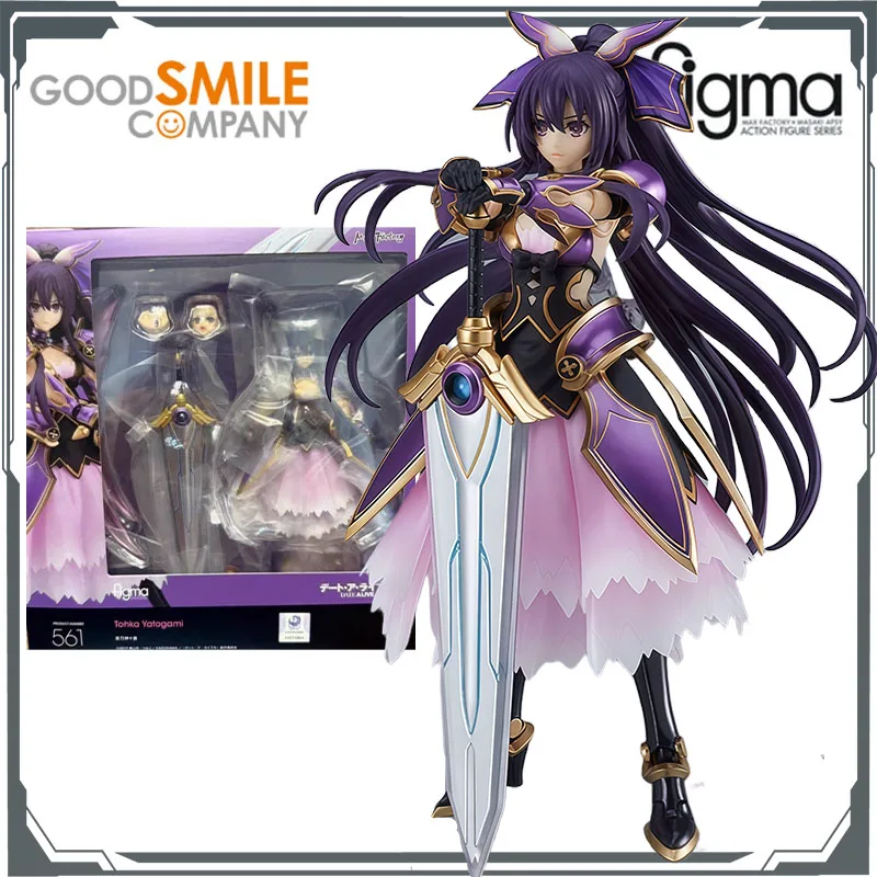 

GSC Original Figma Yatogami Tohka 140mm Anime Action Figures Toys for Boys Christmas Gift Collectible Model Ornaments