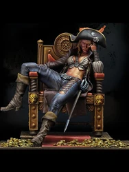 Unassambled  1/24  Conqueror of the Frozen Waters   warrior  figure  Resin figure miniature model kits Unpainted