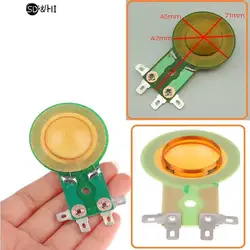 1 Pcs 25.5MM Tweeters Voice Coil Round Speaker Treble Coil Horn Resin Film Copper Diaphragm