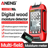 Wood Moisture Meter ANENG GN601  Multiscene Measure 0~99.9%   Temperature Humidity Probe Testers 20.5% Wood Moisture Meter Tools