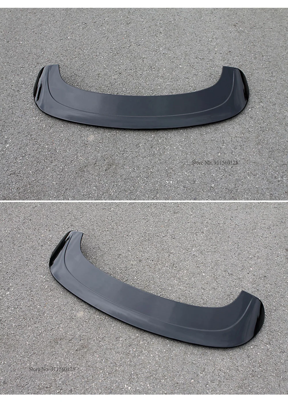 ABS Plastic Unpainted Primer Rear Trunk Wing Spoiler Lip Boot Cover Auto Part 2017 2018 2019 For Mazda CX-5 CX5 view 6