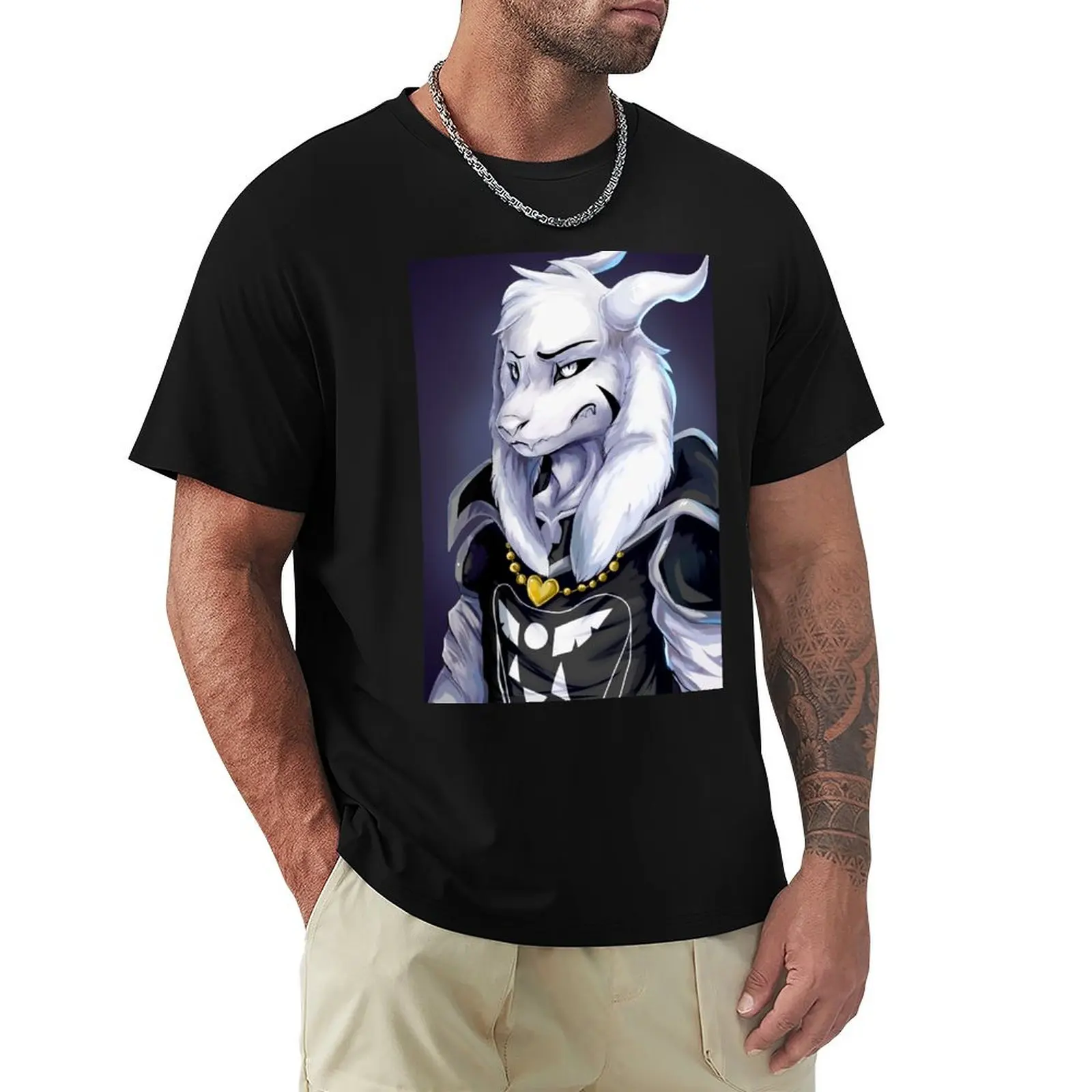 

Undertale - Asriel Dreemurr T-shirt graphics new edition men clothings