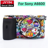 A6600 Camera Body Sticker Protective Skin Film Kit Skin Accessories For Sony Alpha 6600 ILCE-6600