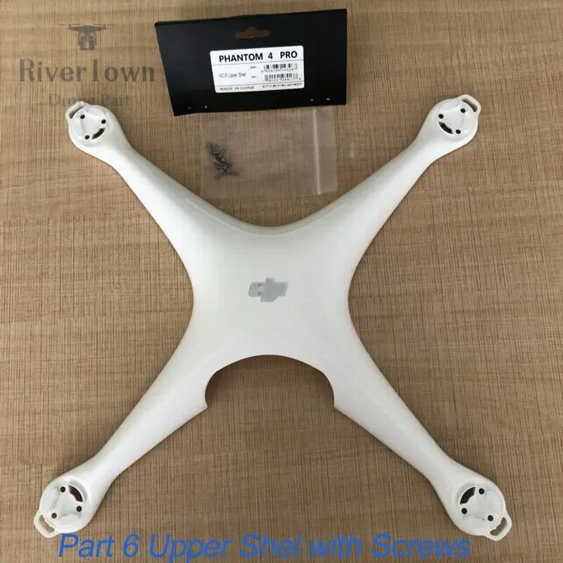 Genuine DJI Phantom 4 Pro - Body Shell Top Middle Cover Landing Gear with Compass Screw Replacement for DJI P4P