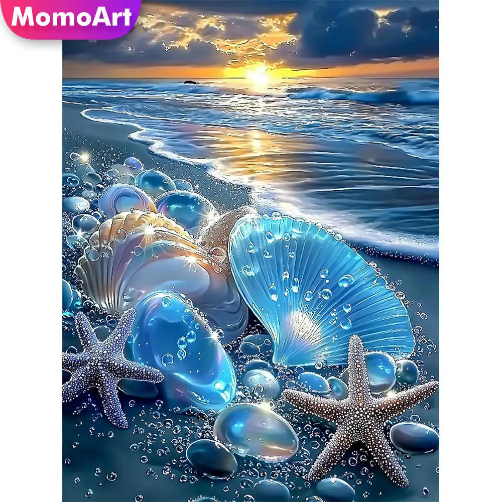 Momoart Katze Diamant Malerei Tier bunte Diamant Mosaik Bild Strass Mond Wand Dekor