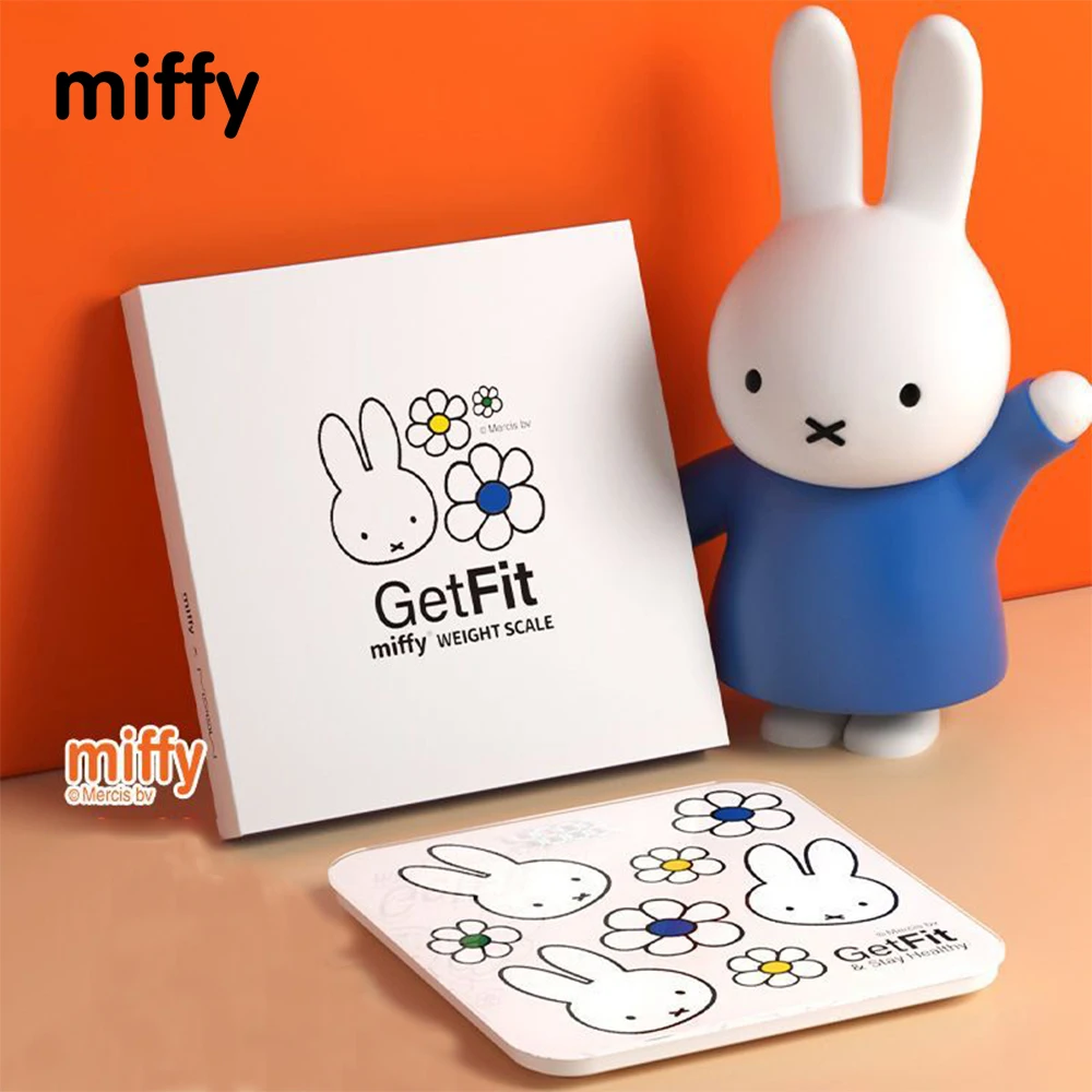 Kawaii Miffy Scale Smart Precision Weight Electronic Scale Fitness Weight Loss Special Measurement Instrument Christmas Toy Gift