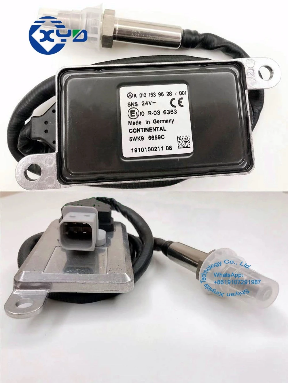 Genuine auto SCR parts 24V nox sensor 5WK96659C A0101539628 5WK9 6659C A 010 153 96 28