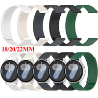 18mm 20mm 22mm Magnetic Loop Strap For Samsung Galaxy Watch 7/6/5/4 Classic Silicone Lychee pattern Bracelet HUAWEI GT3-4-5 Band