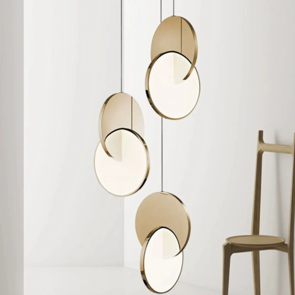 

Nordic Restaurant Minimalist Chandelier - Postmodern Bedside Bar Stair Lamp - Luxury Zhongshan Designer Lighting