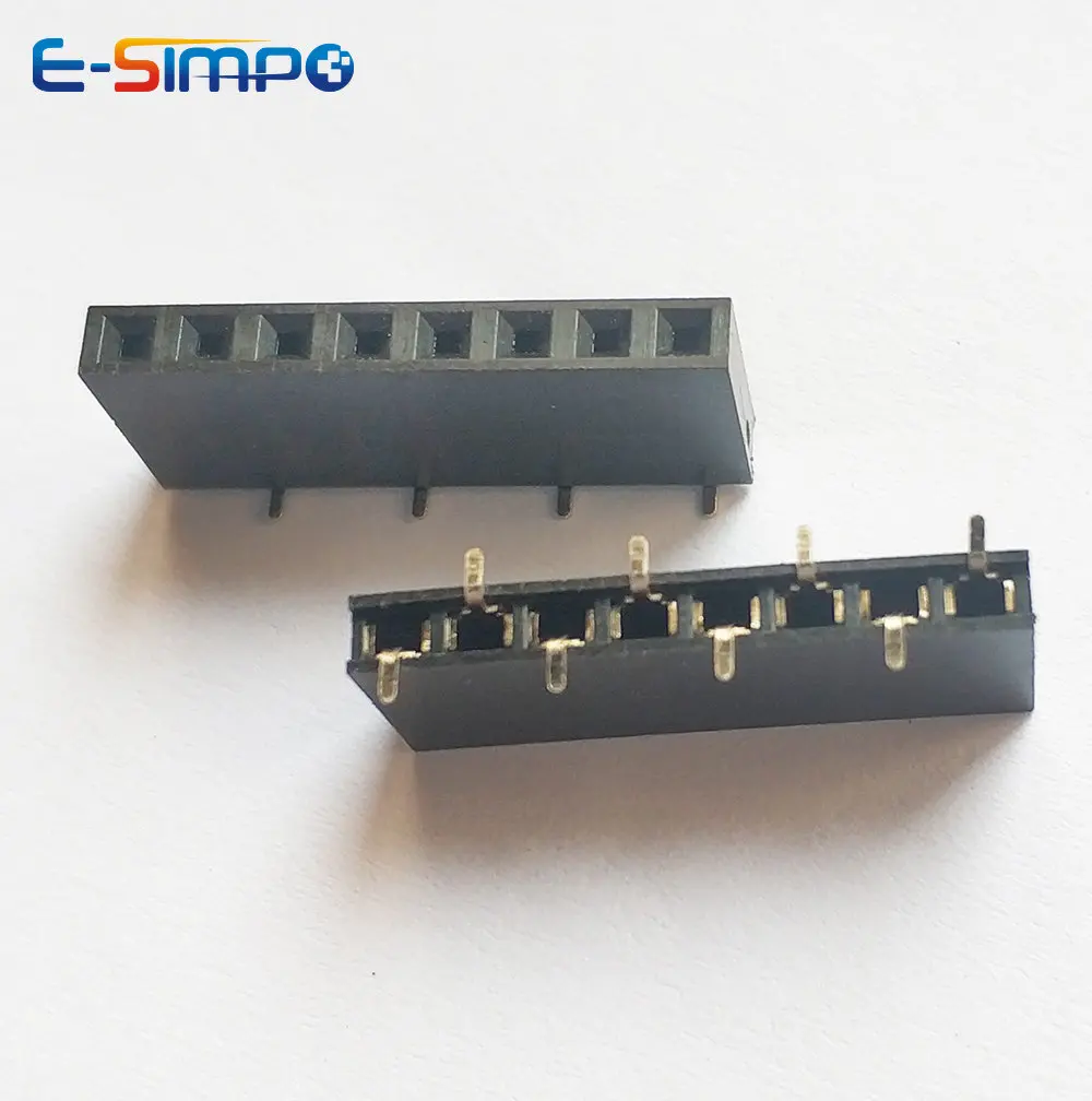 

10pcs 2.54mm SMD Short Version PH5mm Single Row SMT 1X3/4/5/6P 8P 10P 12P 20P Stackable PCB Female Pin Header Socket Connector