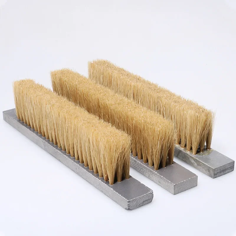 

PVC flat strip brush, moisture and static resistant bristle board brush, animal bristle board brush, bristle brush