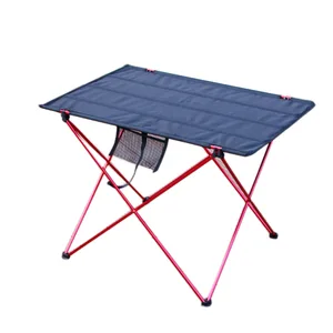 Outdoor Folding Tables and Chairs Aluminum Alloy Portable Table Camping Picnic Barbecue Table Stall Occasional Table