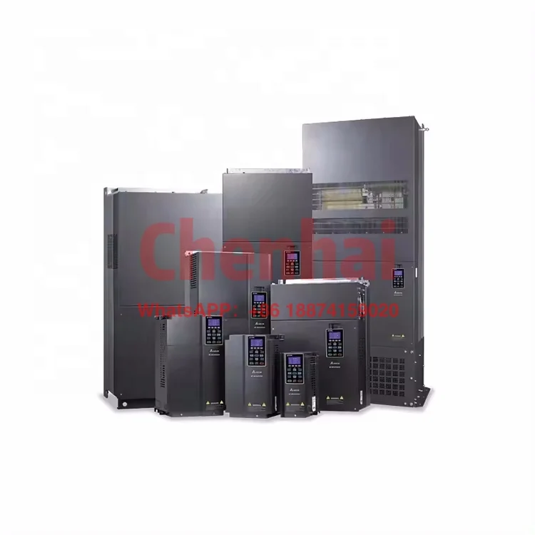 เดลต้า CP2000ชุด75kW inverte 3 Phase AC 380V VFD VFD750CP43B-21โปรแกรมควบคุมความถี่ตัวแปร