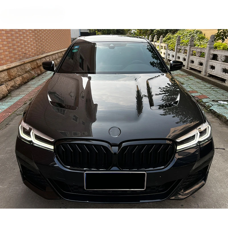 

CS STYLE Car Hood Carbon Fiber Bonnets For BMW 5 Series G30 G38 F90 2018 - 2022